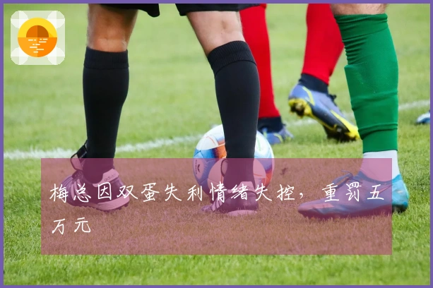 梅总因双蛋失利情绪失控，重罚五万元