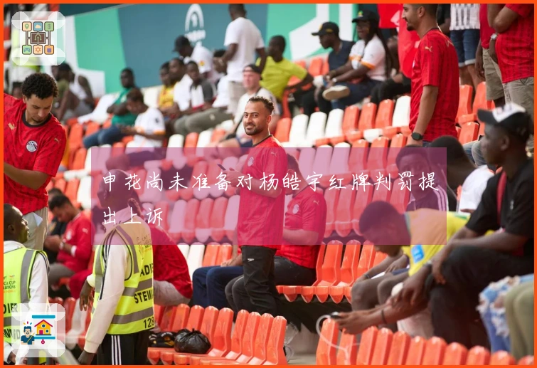 申花尚未准备对杨皓宇红牌判罚提出上诉